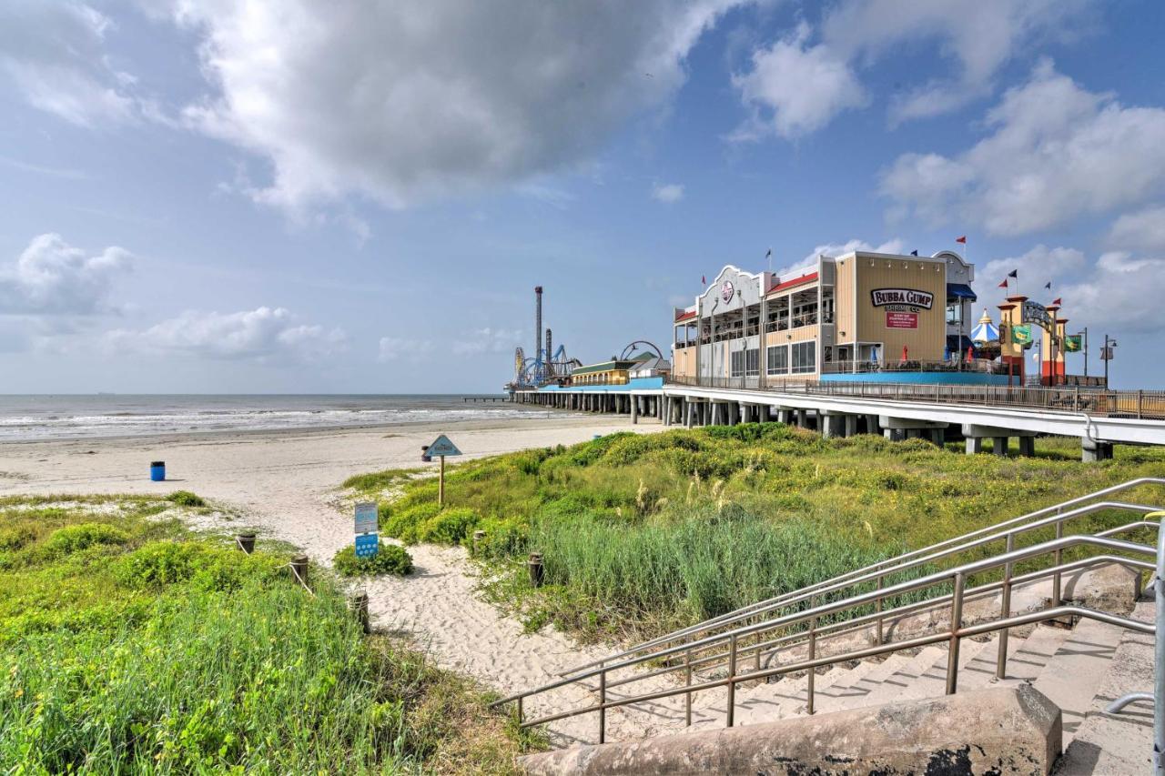 Bright Galveston Bungalow Half Mi To Pleasure Pier Екстериор снимка